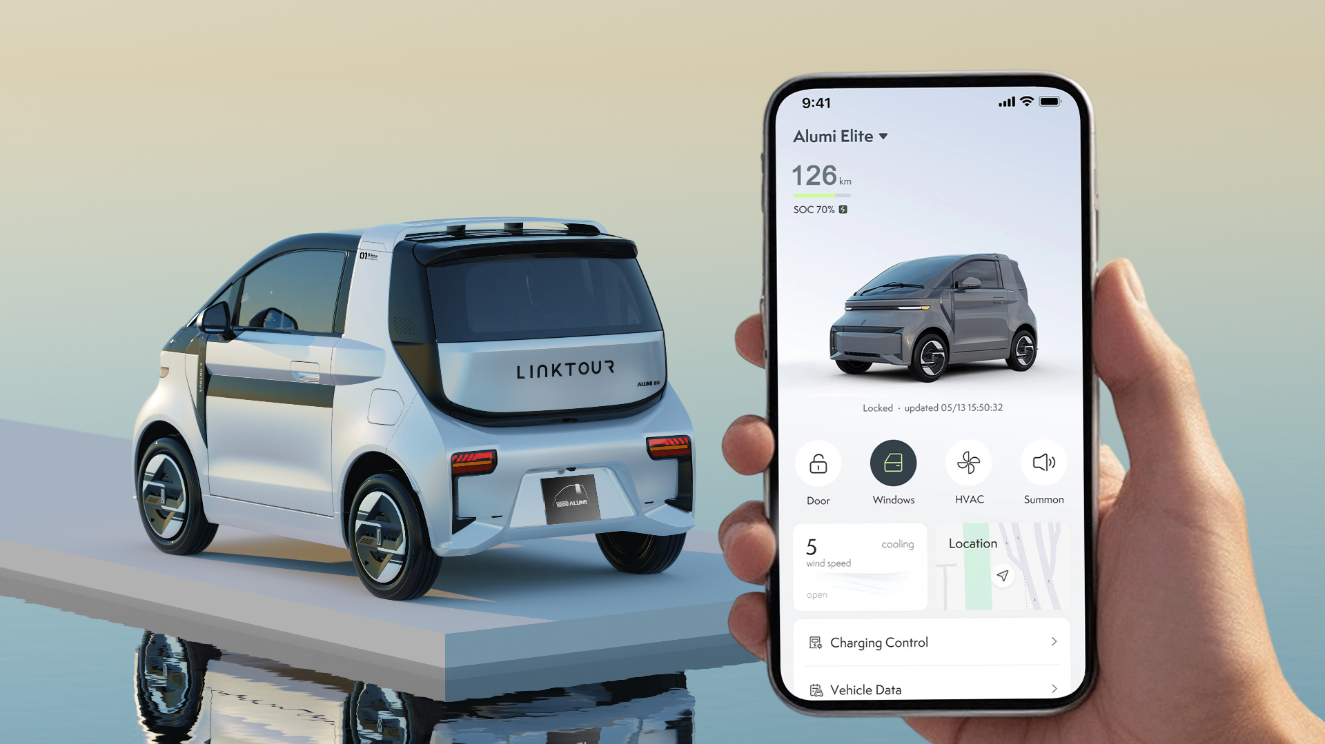 Linktour Alumi Elite L7e Elite+ full option 180km rijbereik 90km/h