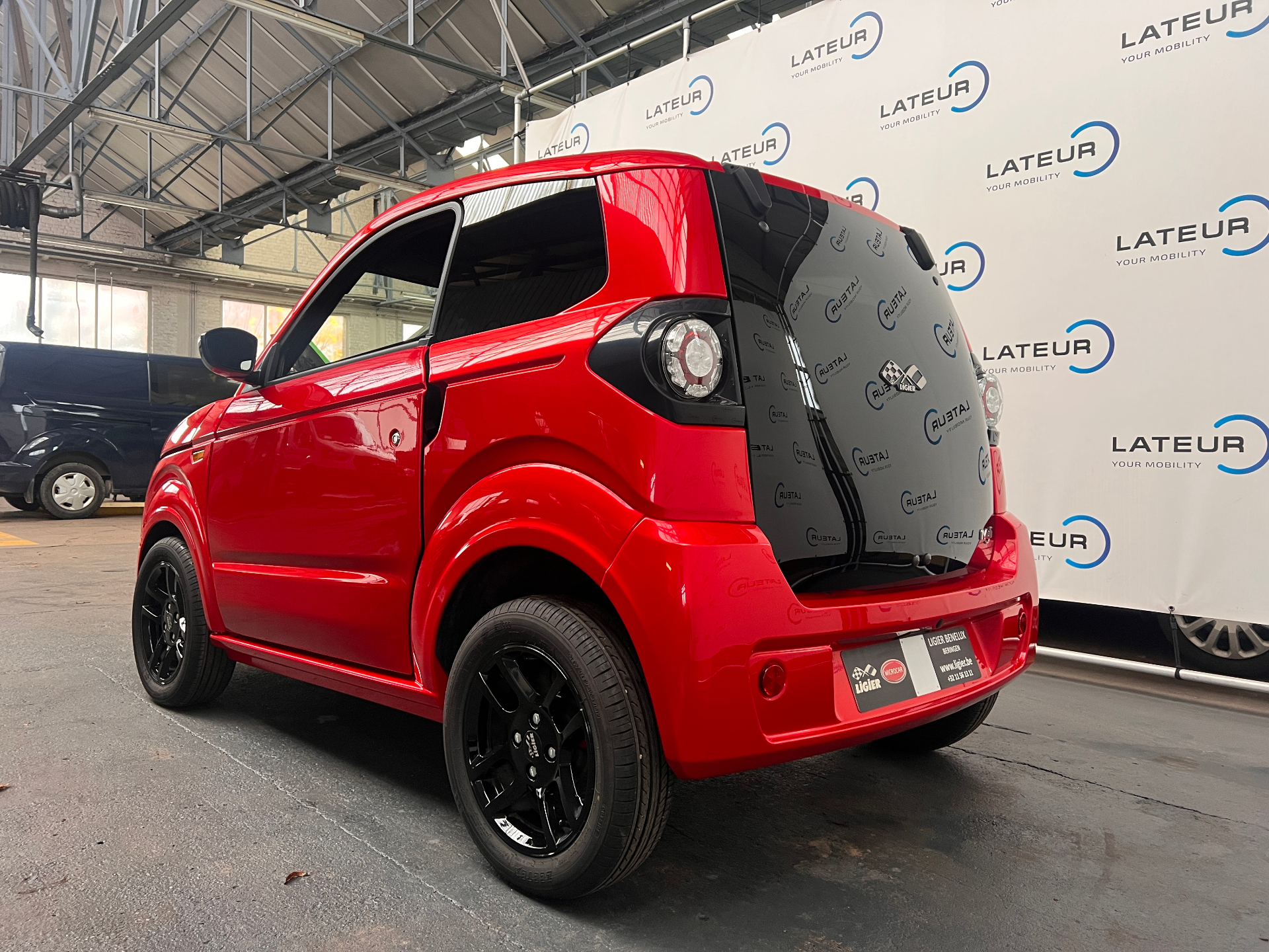 Ligier Myli I.Deal E5 diesel Toledo Rood – Radio DIN Bluetoot