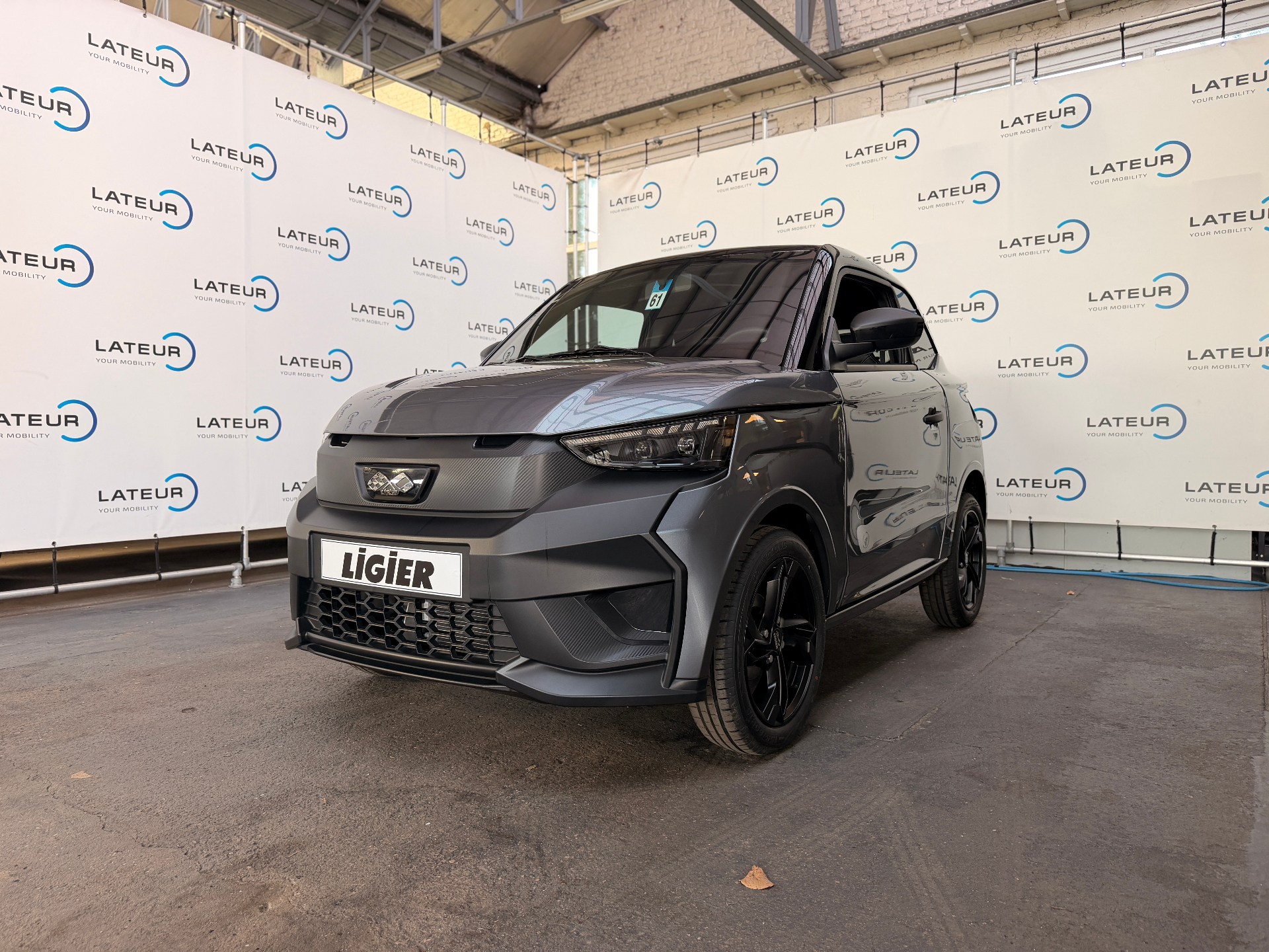 Ligier JS50 Elite B11 EV Graphite Grijs